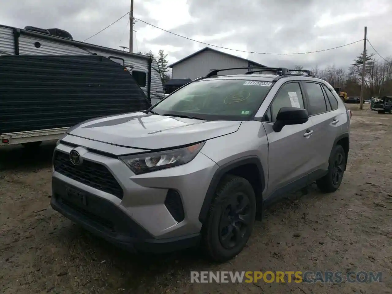 2 Photograph of a damaged car JTMF1RFV5KJ018991 TOYOTA RAV4 2019