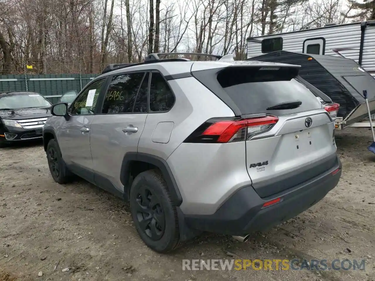 3 Photograph of a damaged car JTMF1RFV5KJ018991 TOYOTA RAV4 2019