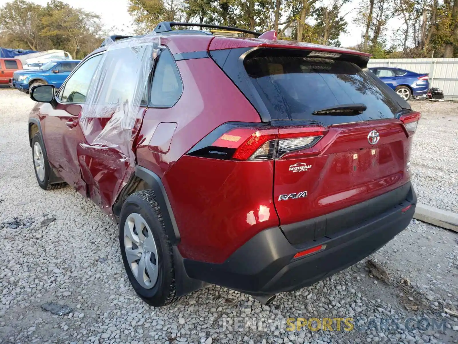 3 Photograph of a damaged car JTMF1RFV6KD003155 TOYOTA RAV4 2019