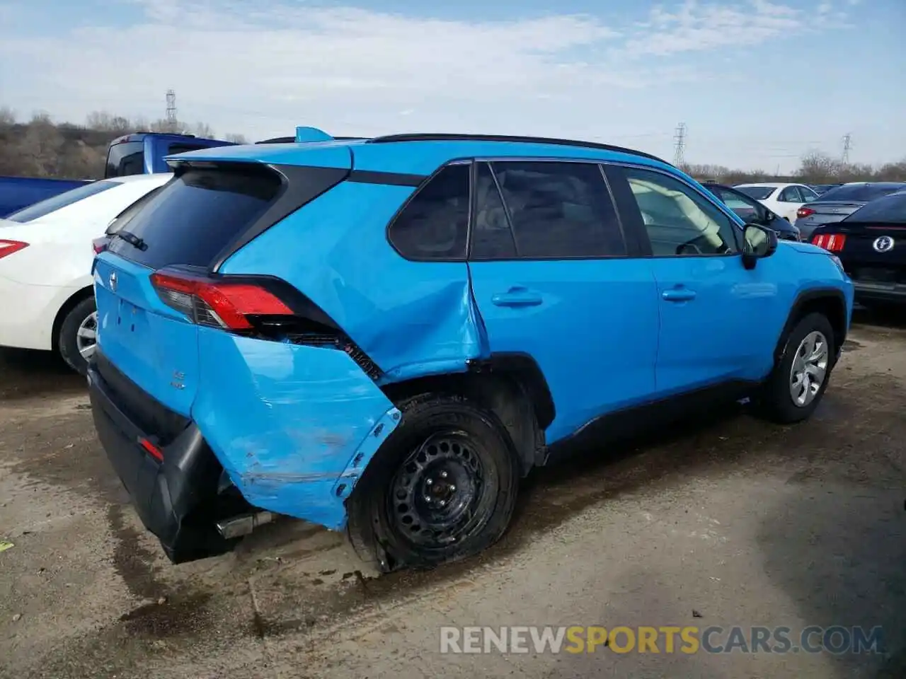 3 Photograph of a damaged car JTMF1RFV6KD013152 TOYOTA RAV4 2019