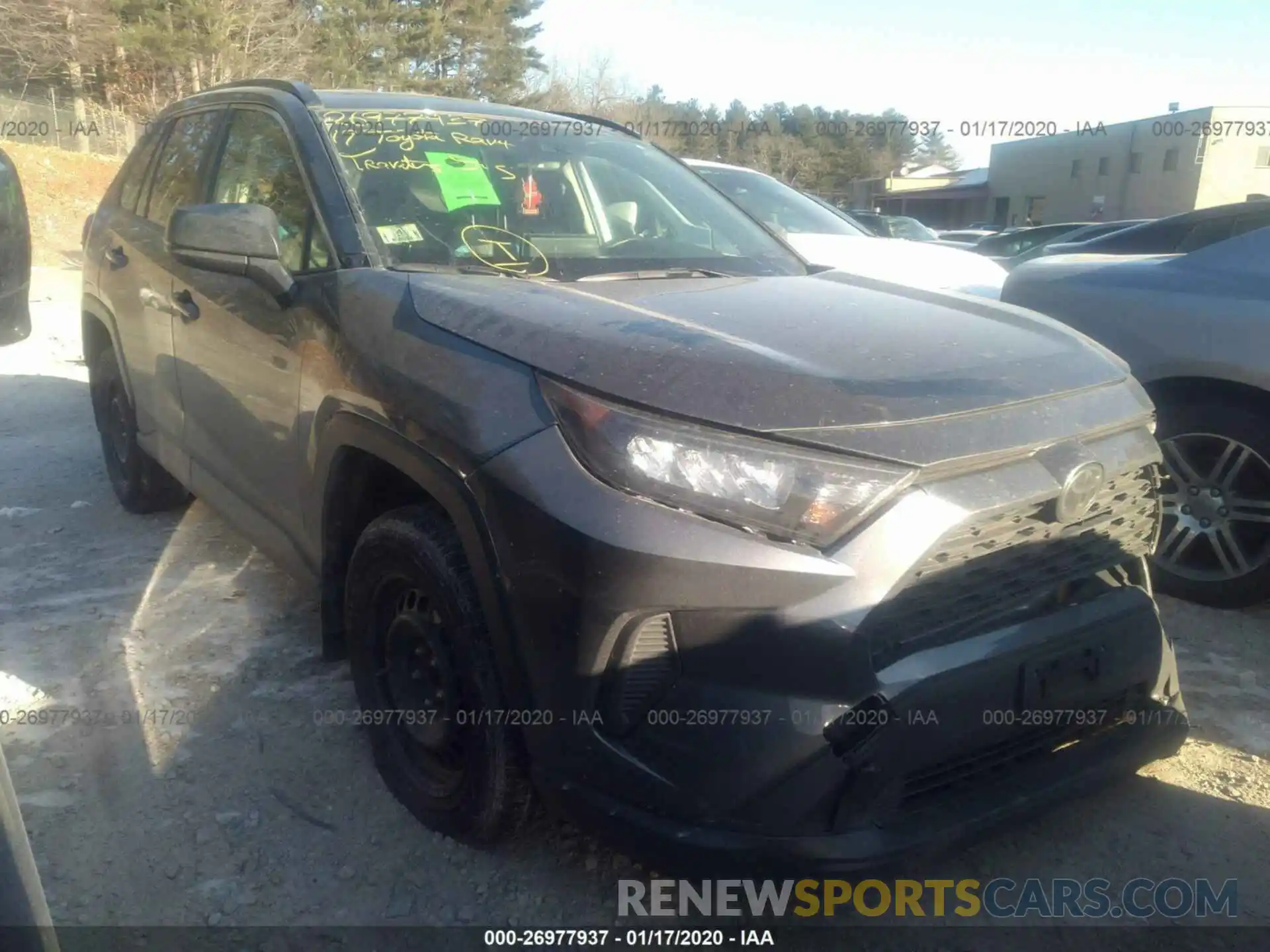 1 Photograph of a damaged car JTMF1RFV6KD020666 TOYOTA RAV4 2019