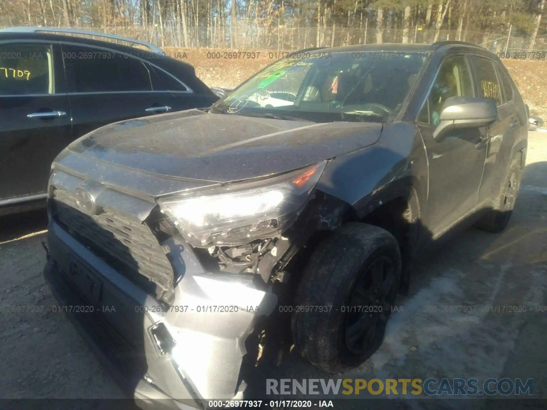 2 Photograph of a damaged car JTMF1RFV6KD020666 TOYOTA RAV4 2019