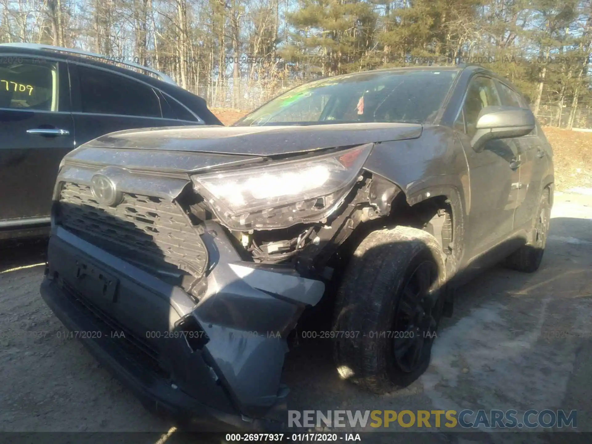 6 Photograph of a damaged car JTMF1RFV6KD020666 TOYOTA RAV4 2019