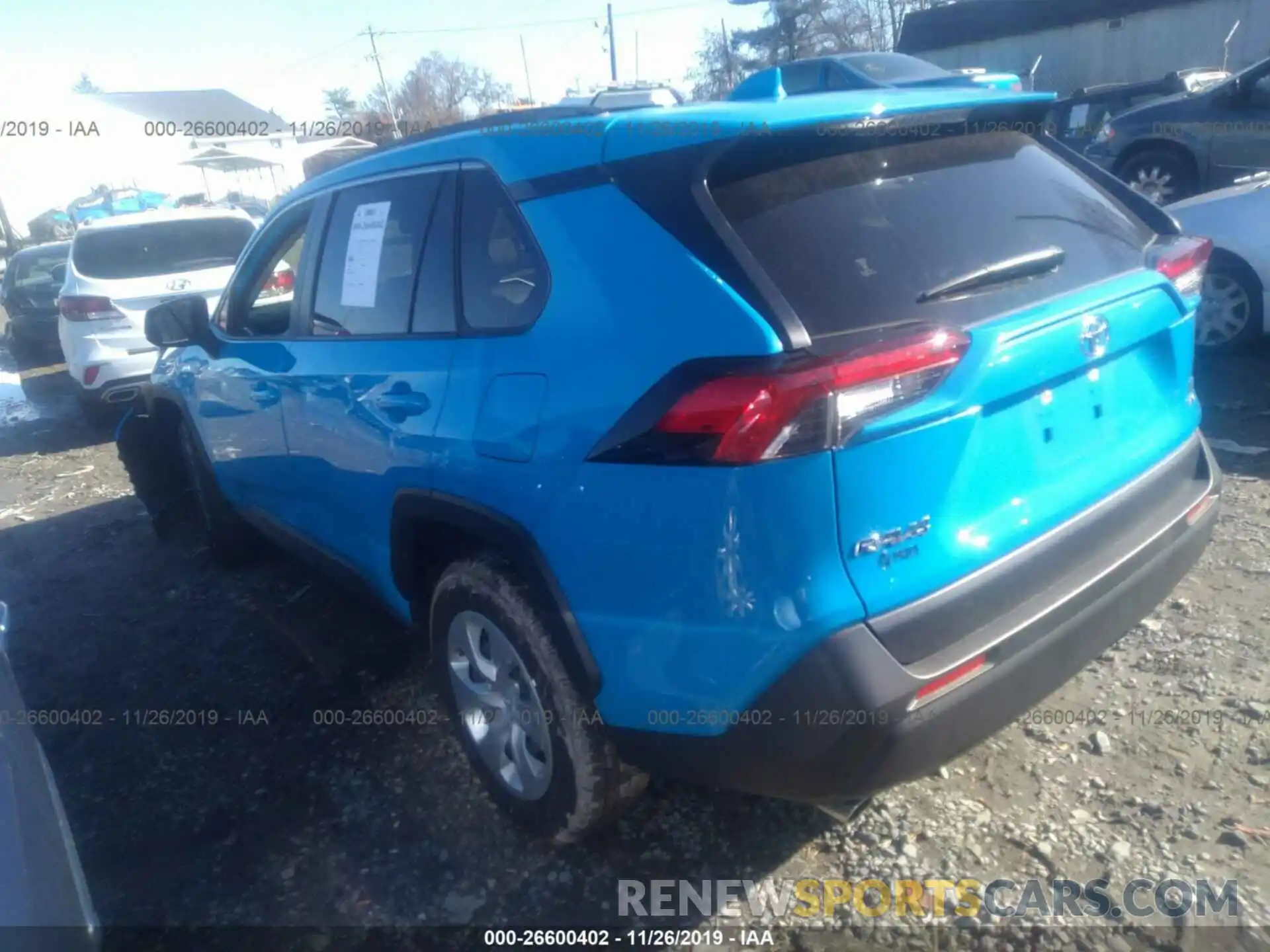 3 Фотография поврежденного автомобиля JTMF1RFV6KD022675 TOYOTA RAV4 2019