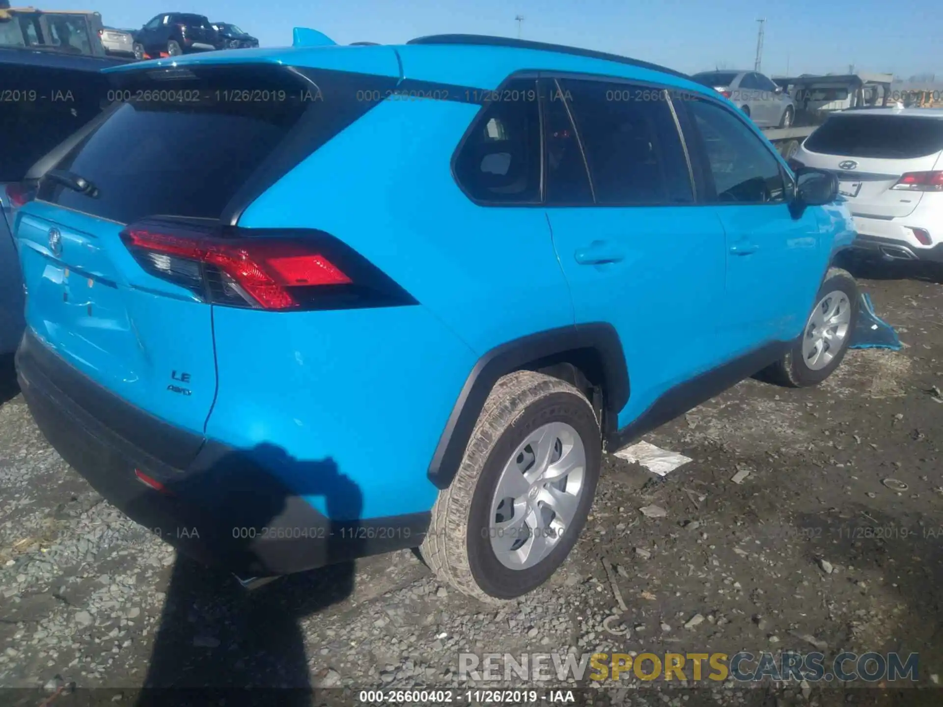 4 Фотография поврежденного автомобиля JTMF1RFV6KD022675 TOYOTA RAV4 2019