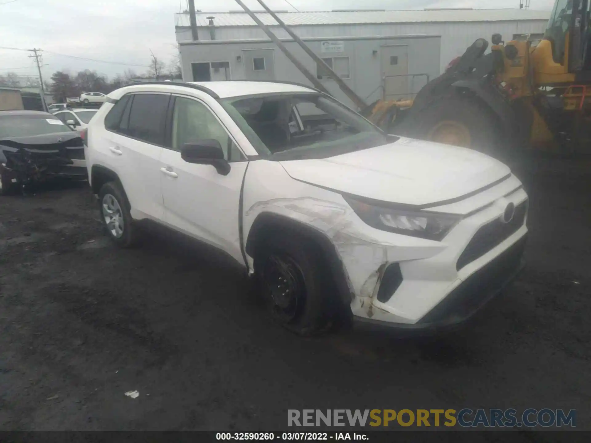 1 Фотография поврежденного автомобиля JTMF1RFV6KD028640 TOYOTA RAV4 2019