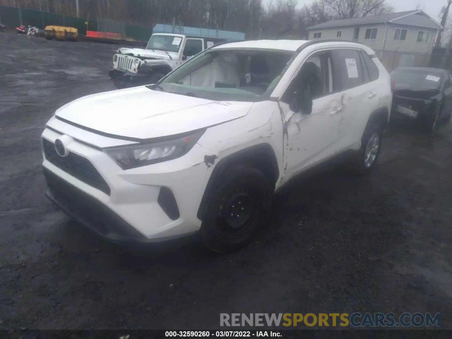 2 Фотография поврежденного автомобиля JTMF1RFV6KD028640 TOYOTA RAV4 2019