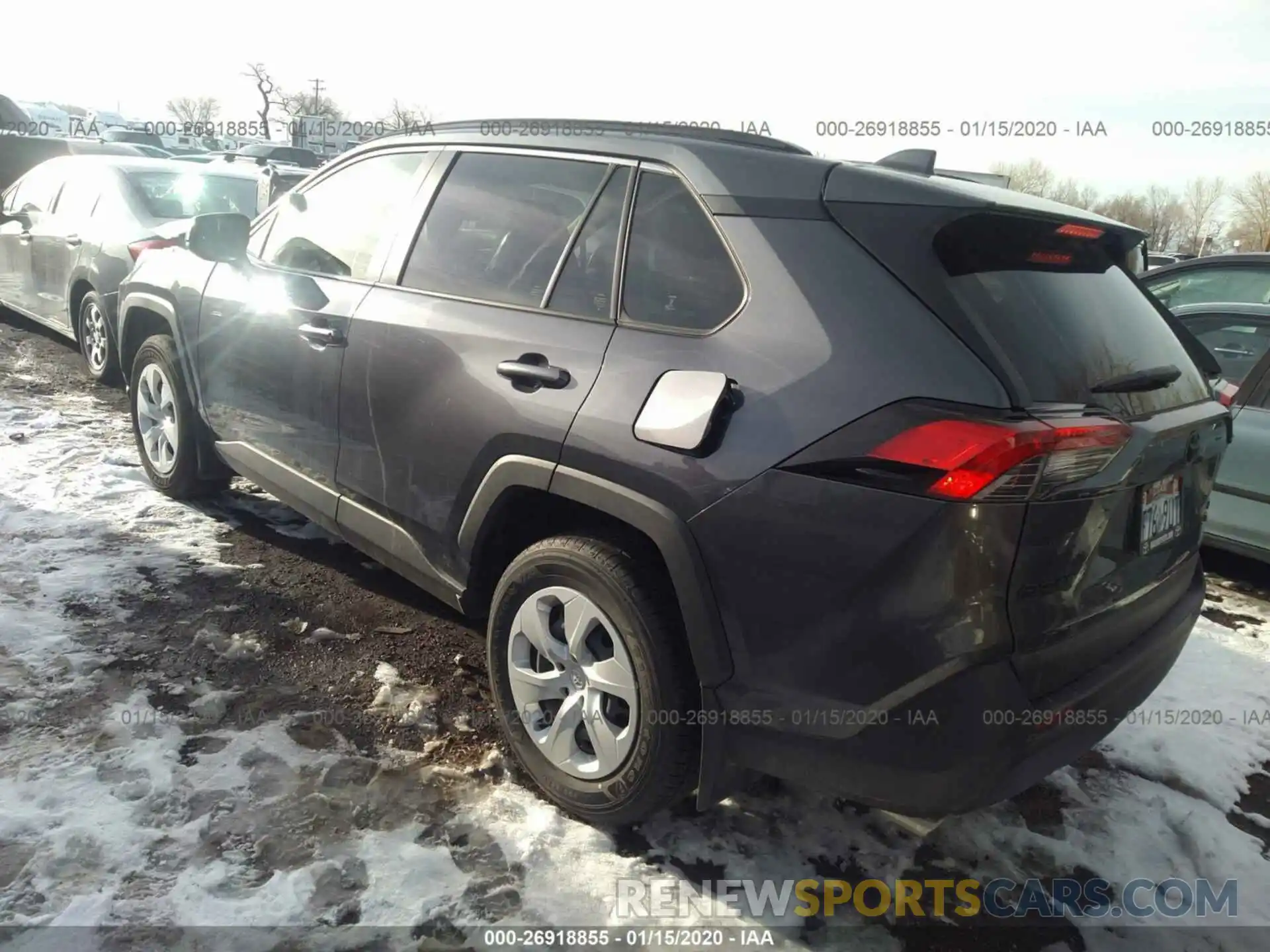 3 Photograph of a damaged car JTMF1RFV6KD029514 TOYOTA RAV4 2019