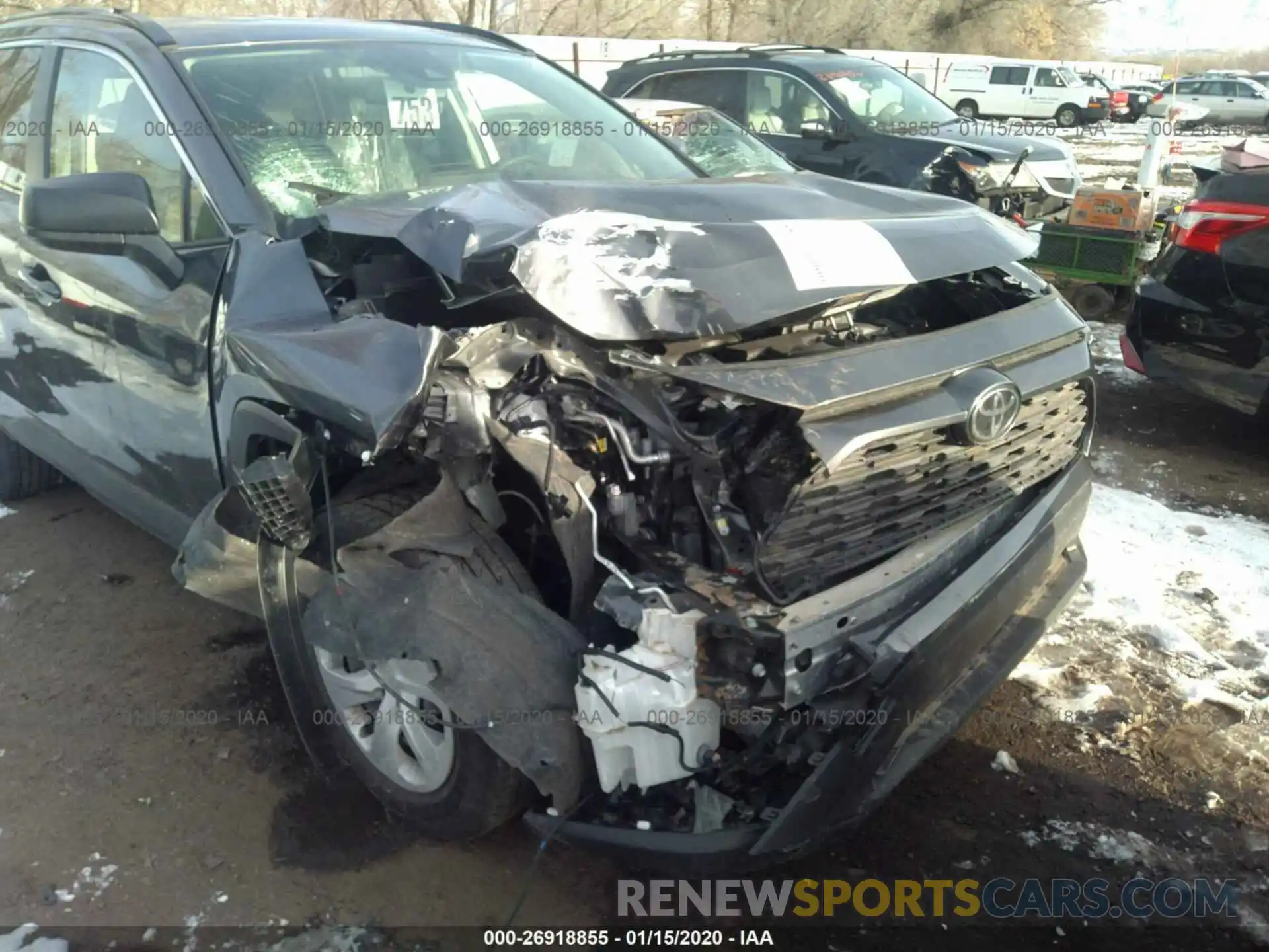 6 Photograph of a damaged car JTMF1RFV6KD029514 TOYOTA RAV4 2019