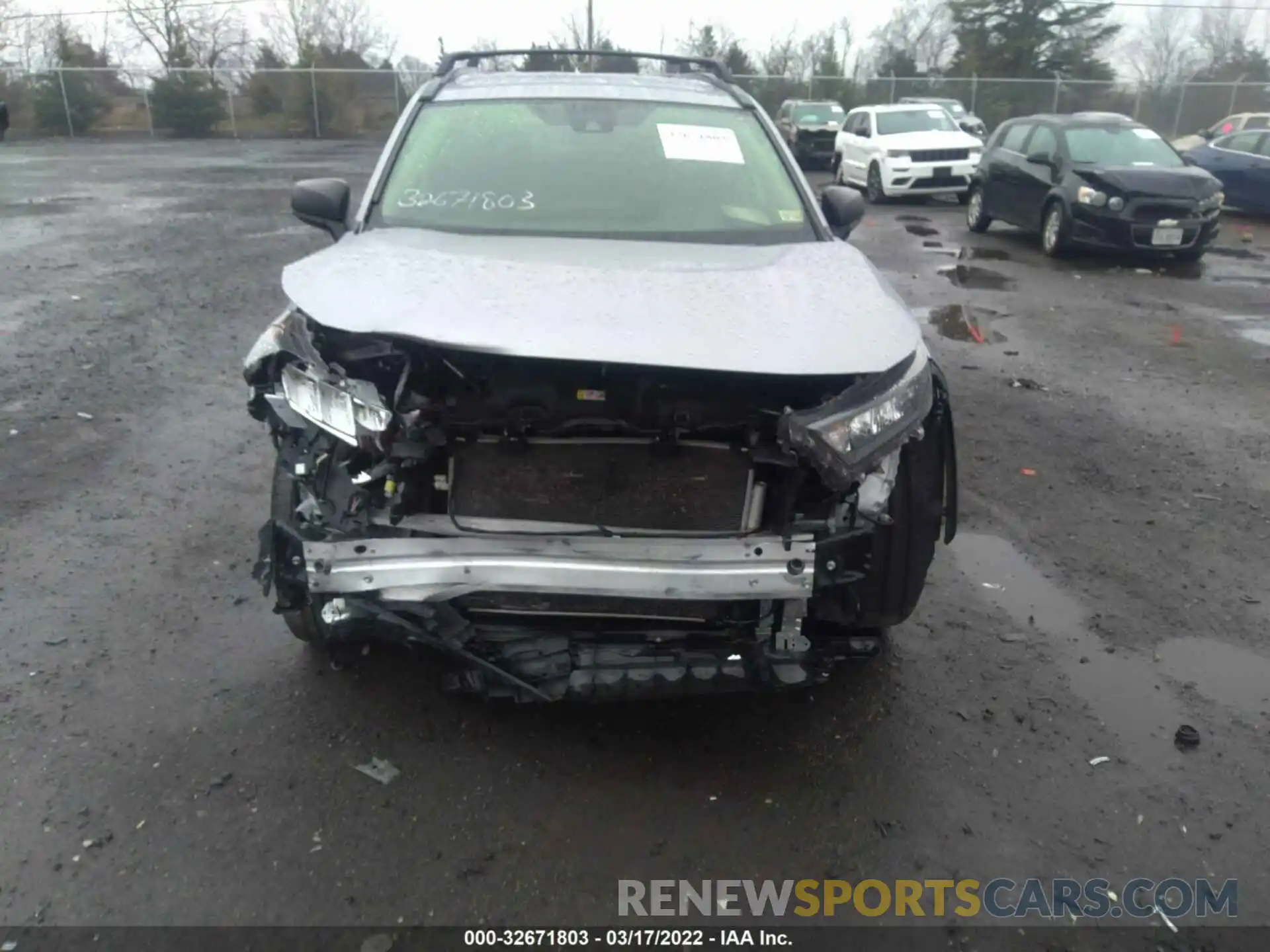 6 Photograph of a damaged car JTMF1RFV6KD046152 TOYOTA RAV4 2019