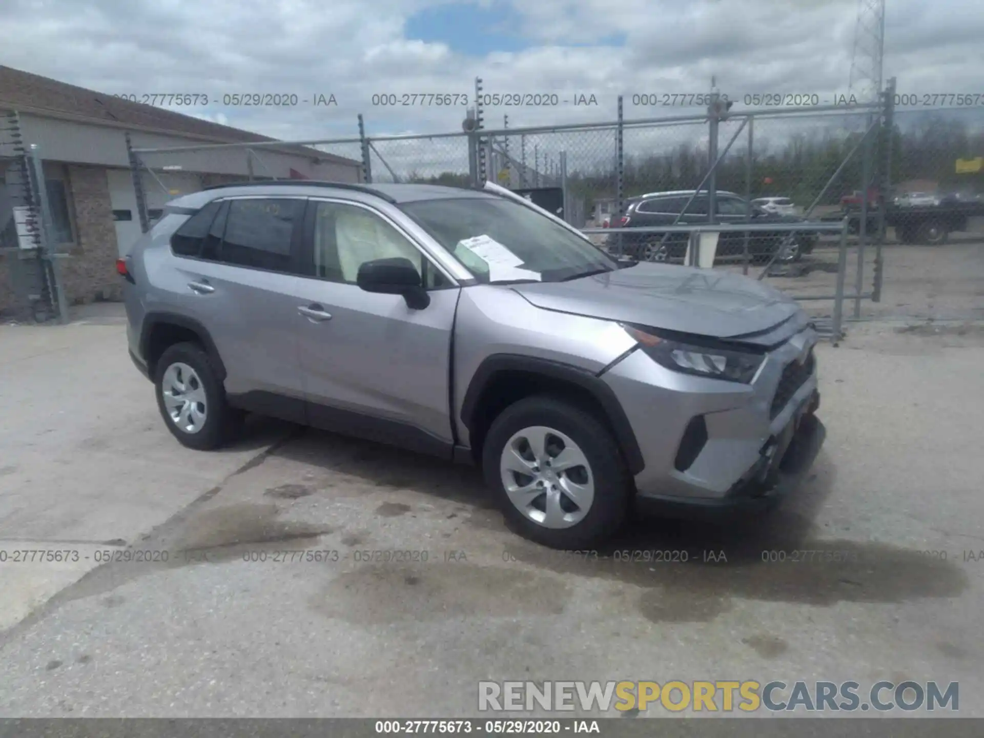 1 Photograph of a damaged car JTMF1RFV6KD501551 TOYOTA RAV4 2019