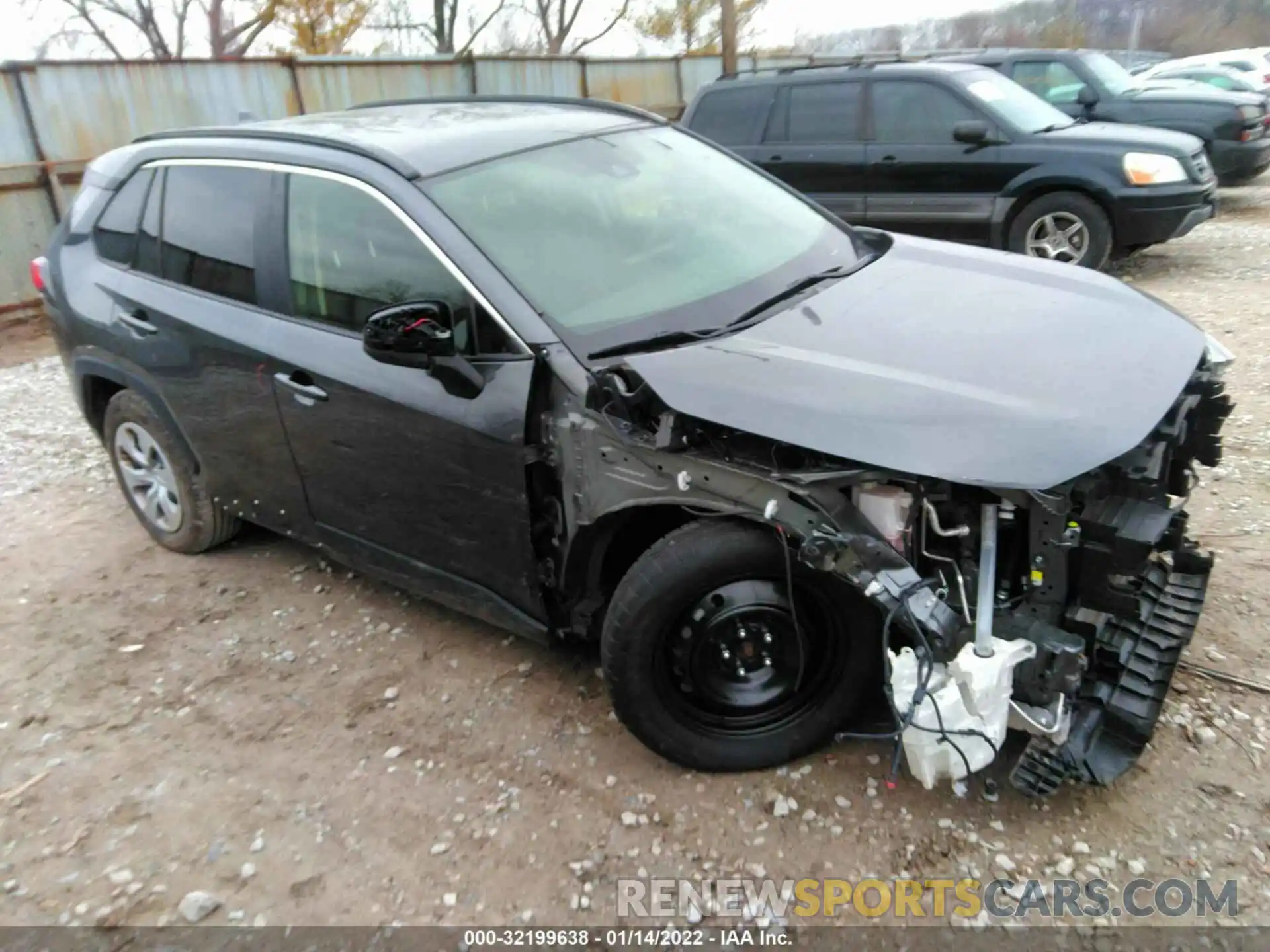 1 Photograph of a damaged car JTMF1RFV6KD506765 TOYOTA RAV4 2019