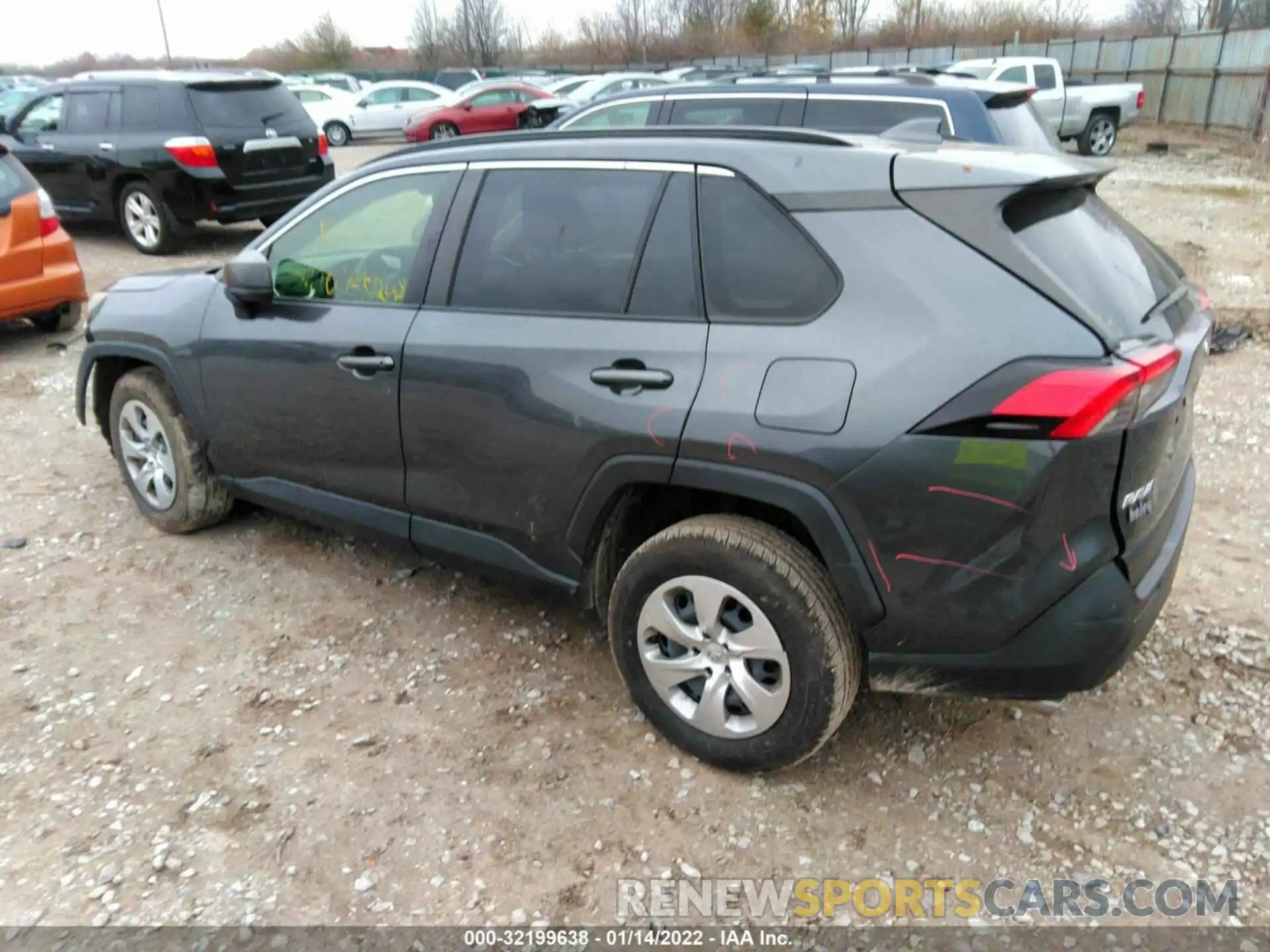 3 Фотография поврежденного автомобиля JTMF1RFV6KD506765 TOYOTA RAV4 2019