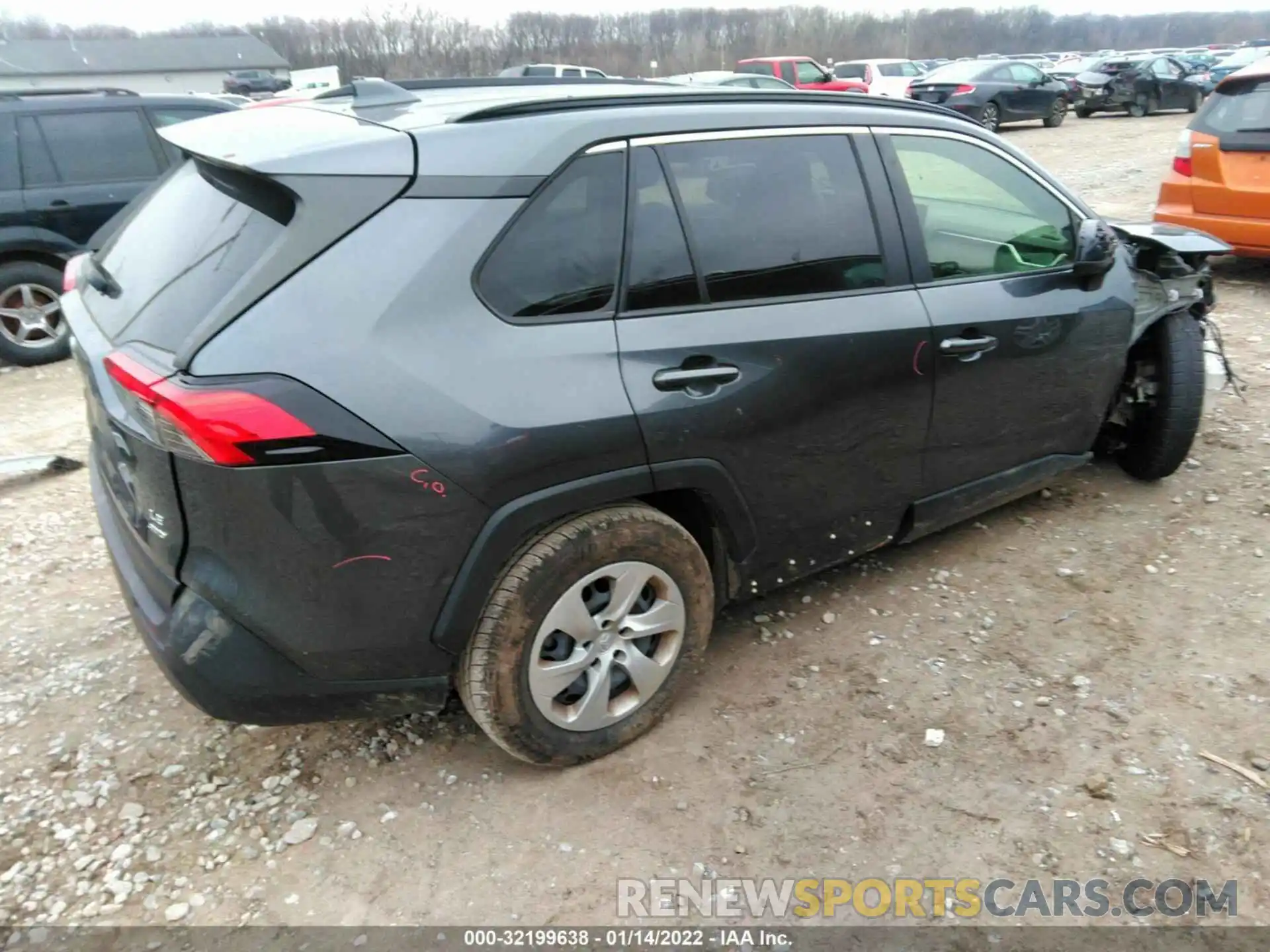 4 Photograph of a damaged car JTMF1RFV6KD506765 TOYOTA RAV4 2019