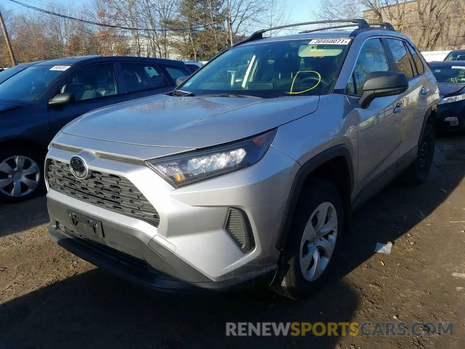 2 Фотография поврежденного автомобиля JTMF1RFV6KD508841 TOYOTA RAV4 2019