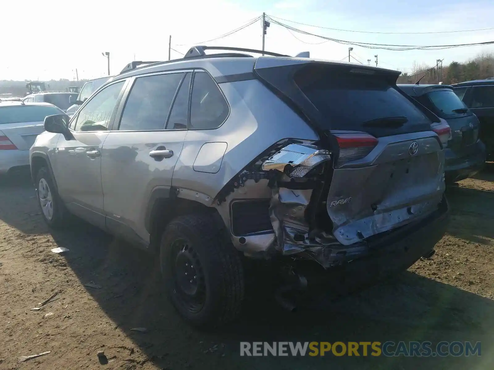 3 Photograph of a damaged car JTMF1RFV6KD508841 TOYOTA RAV4 2019