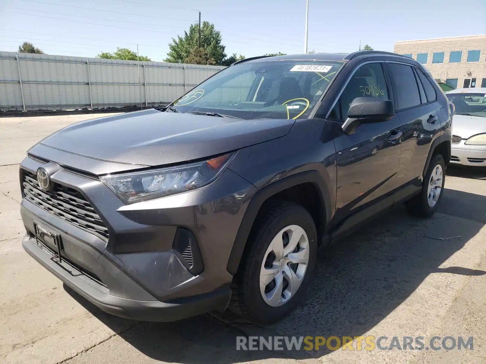 2 Photograph of a damaged car JTMF1RFV6KJ007403 TOYOTA RAV4 2019