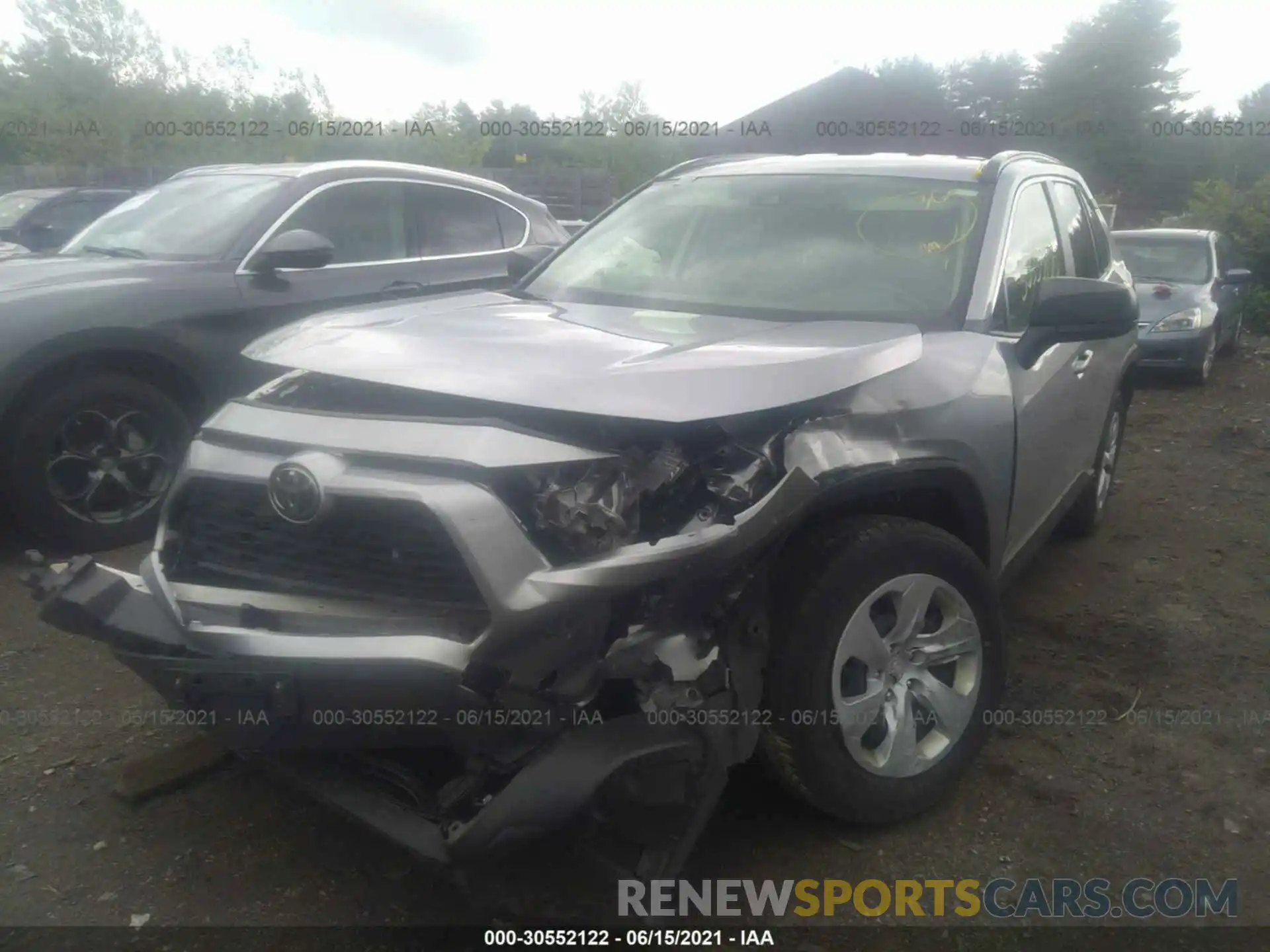 6 Photograph of a damaged car JTMF1RFV6KJ023763 TOYOTA RAV4 2019