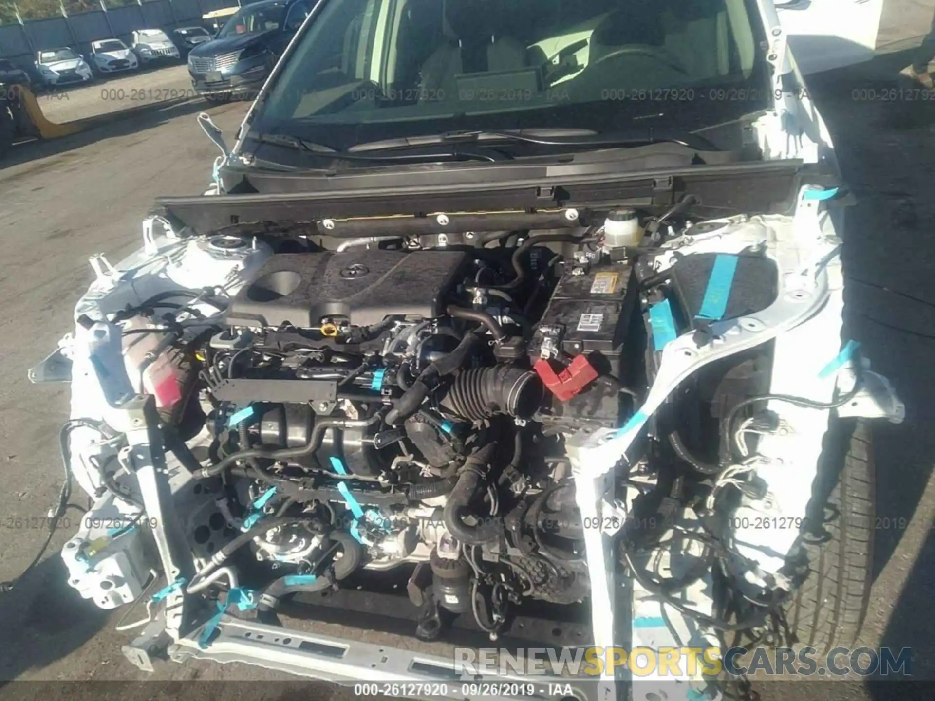 10 Photograph of a damaged car JTMF1RFV7KD006419 TOYOTA RAV4 2019