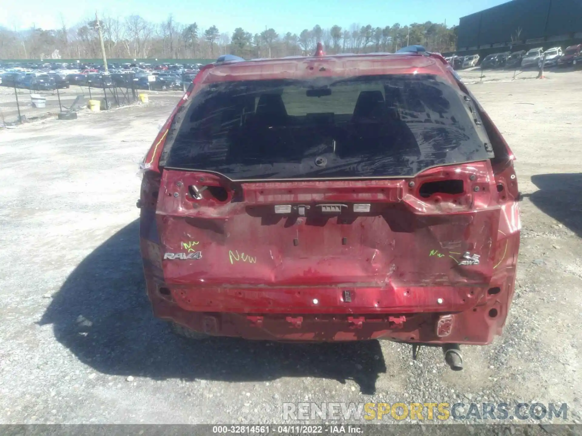 6 Photograph of a damaged car JTMF1RFV7KD011152 TOYOTA RAV4 2019