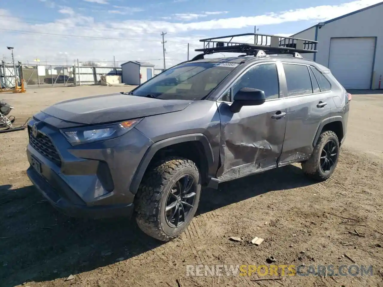 1 Photograph of a damaged car JTMF1RFV7KD015962 TOYOTA RAV4 2019