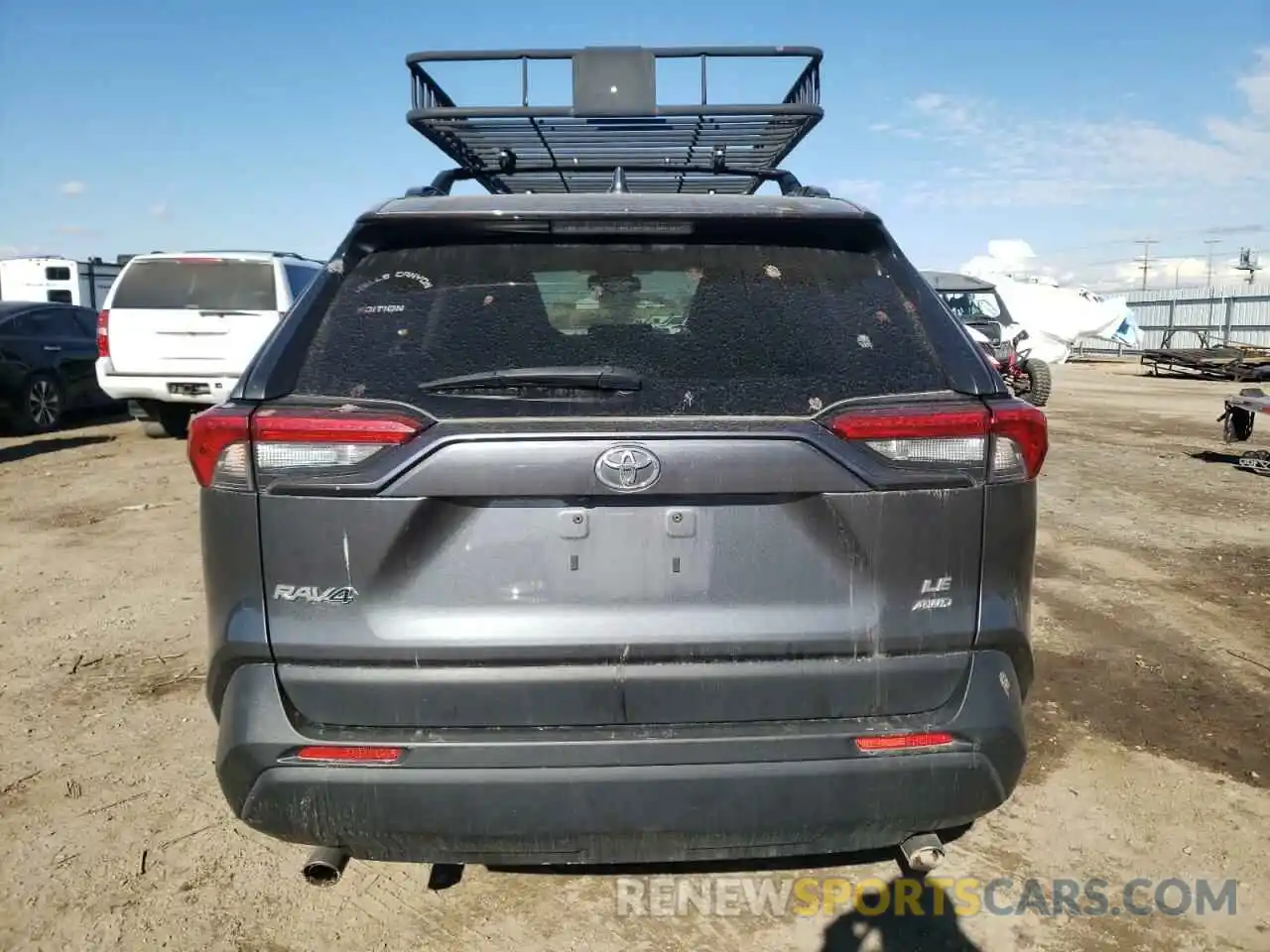 6 Photograph of a damaged car JTMF1RFV7KD015962 TOYOTA RAV4 2019