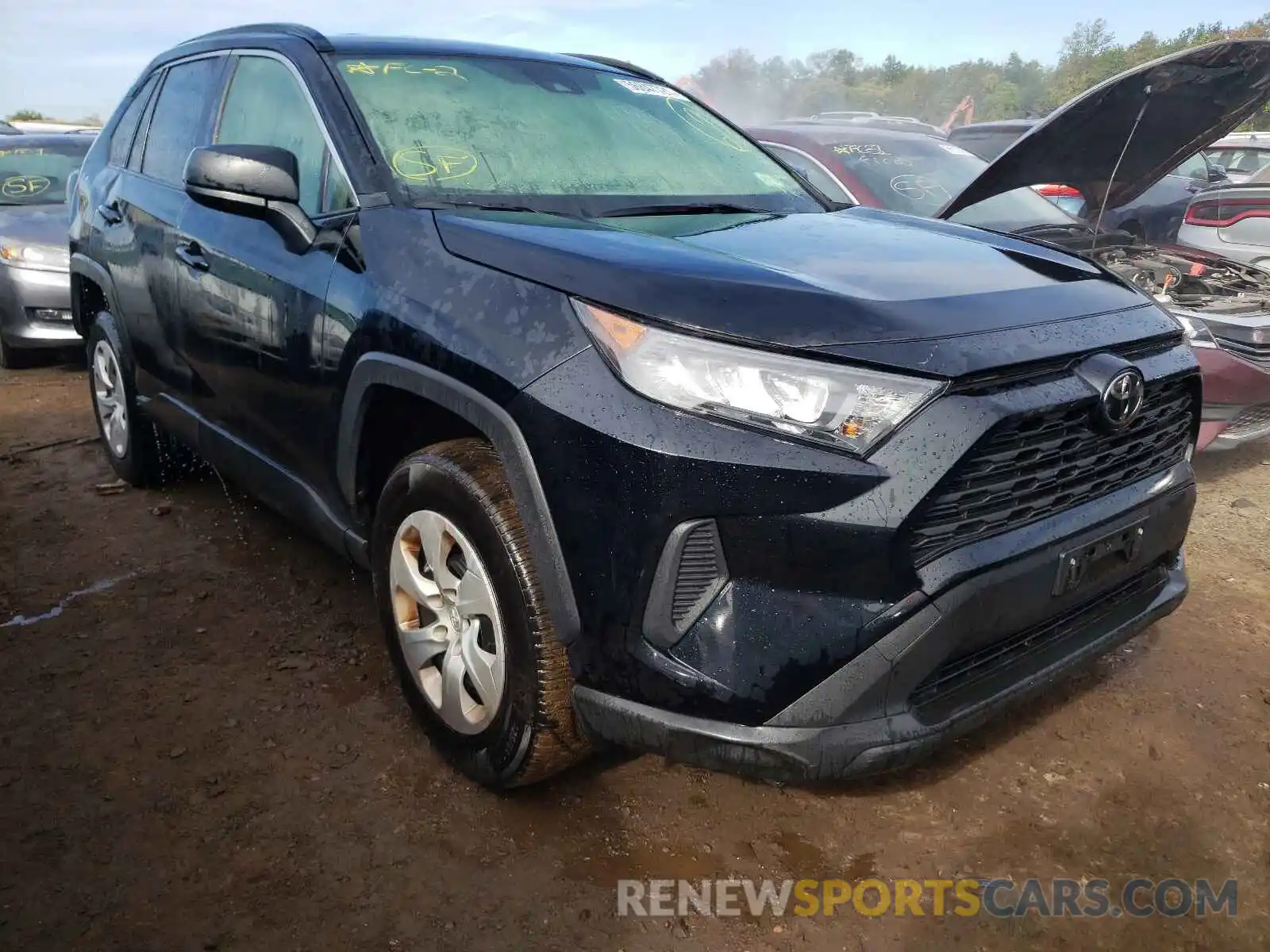 1 Photograph of a damaged car JTMF1RFV7KD024001 TOYOTA RAV4 2019