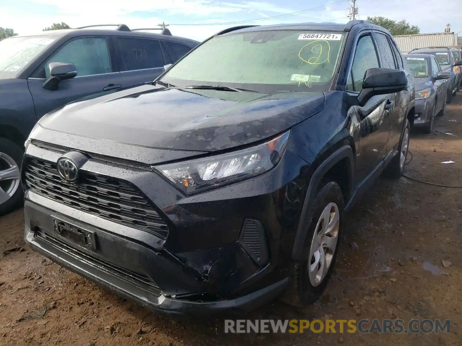 2 Фотография поврежденного автомобиля JTMF1RFV7KD024001 TOYOTA RAV4 2019