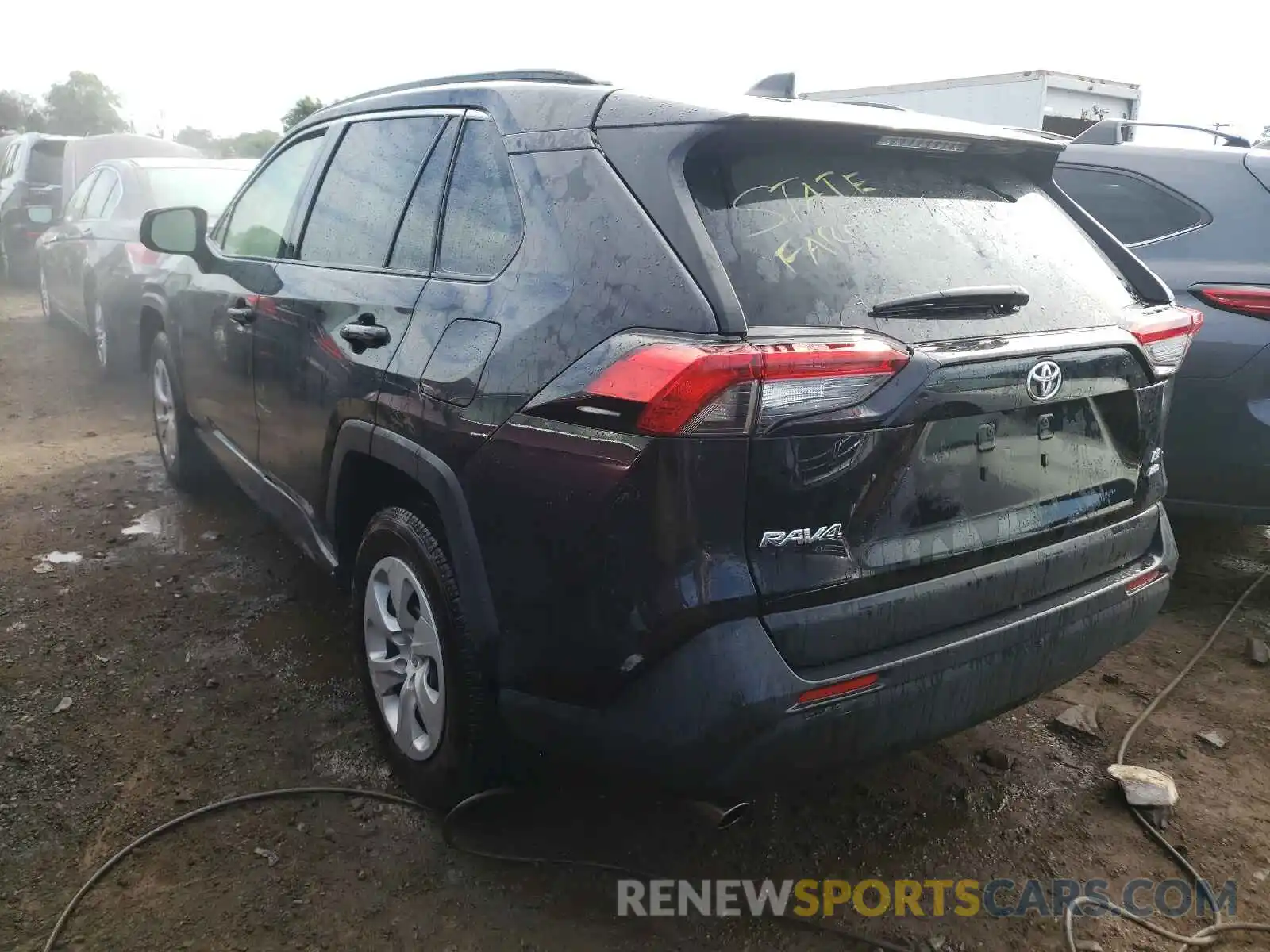 3 Фотография поврежденного автомобиля JTMF1RFV7KD024001 TOYOTA RAV4 2019