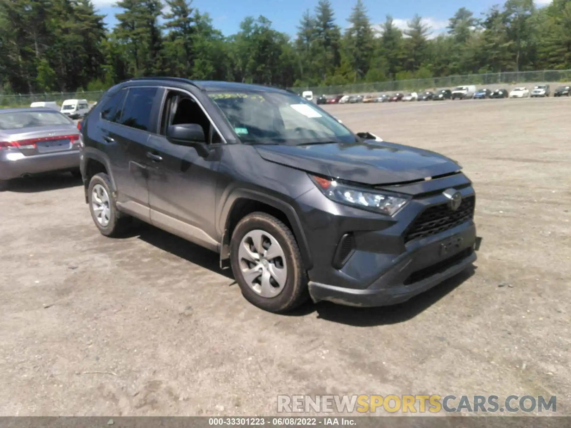 1 Photograph of a damaged car JTMF1RFV7KD027447 TOYOTA RAV4 2019