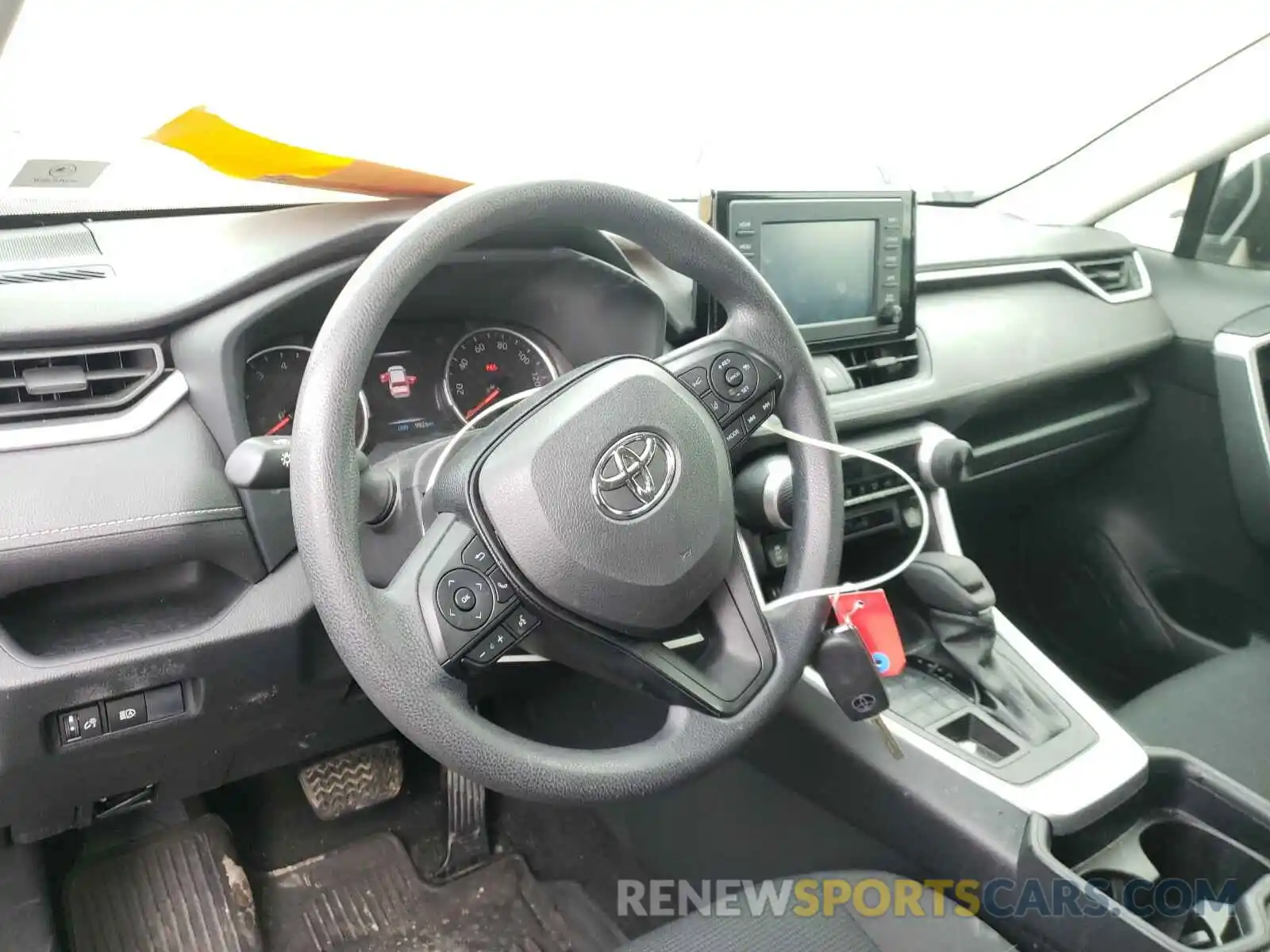 9 Фотография поврежденного автомобиля JTMF1RFV7KD027755 TOYOTA RAV4 2019