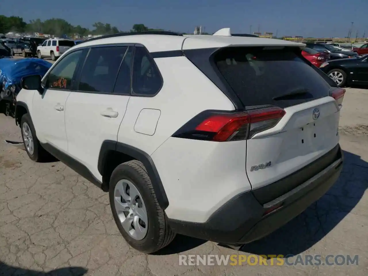 3 Photograph of a damaged car JTMF1RFV7KD042854 TOYOTA RAV4 2019