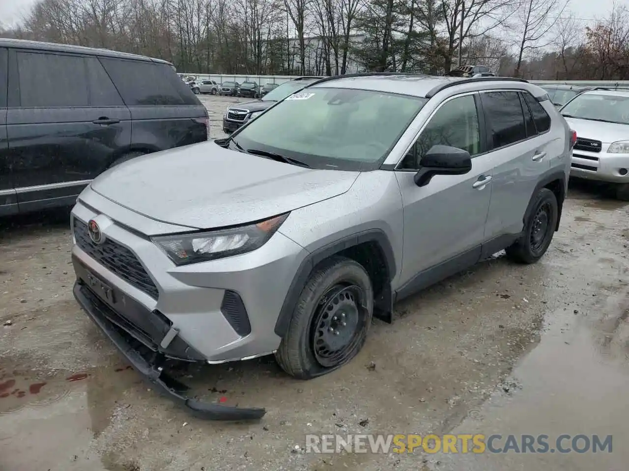 1 Photograph of a damaged car JTMF1RFV7KJ002209 TOYOTA RAV4 2019