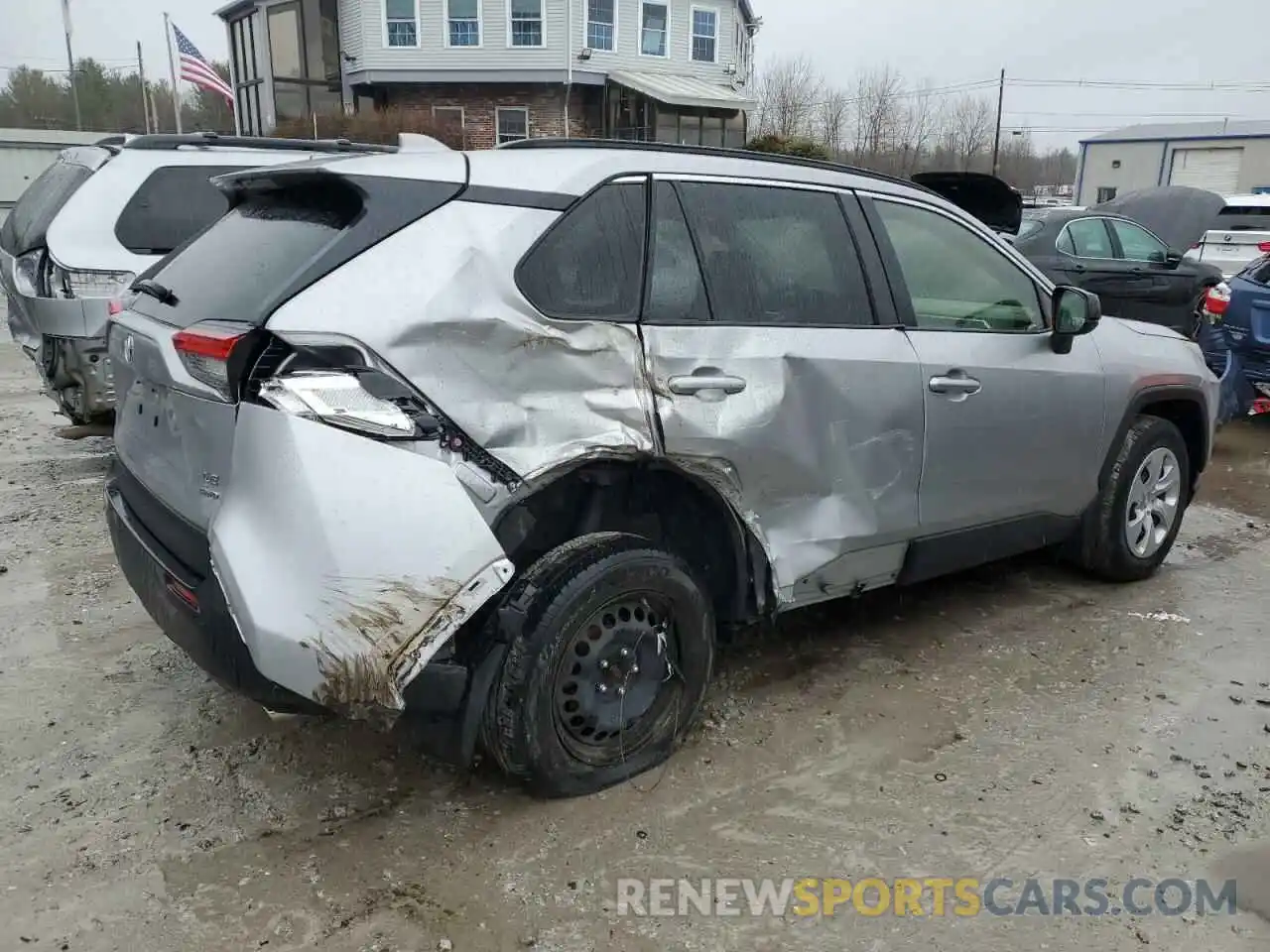 3 Photograph of a damaged car JTMF1RFV7KJ002209 TOYOTA RAV4 2019