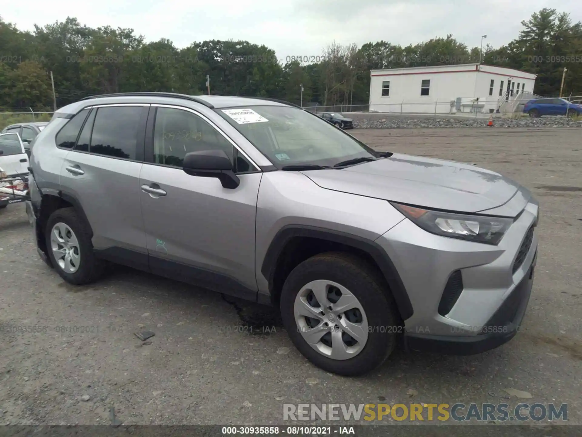 1 Photograph of a damaged car JTMF1RFV7KJ003571 TOYOTA RAV4 2019