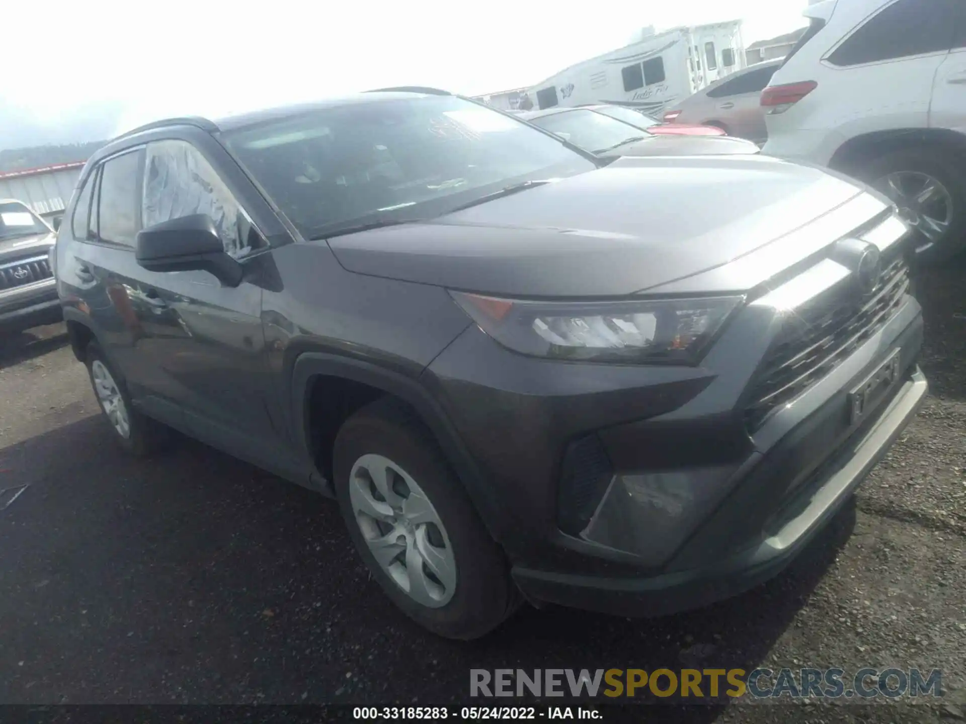 1 Photograph of a damaged car JTMF1RFV7KJ011623 TOYOTA RAV4 2019