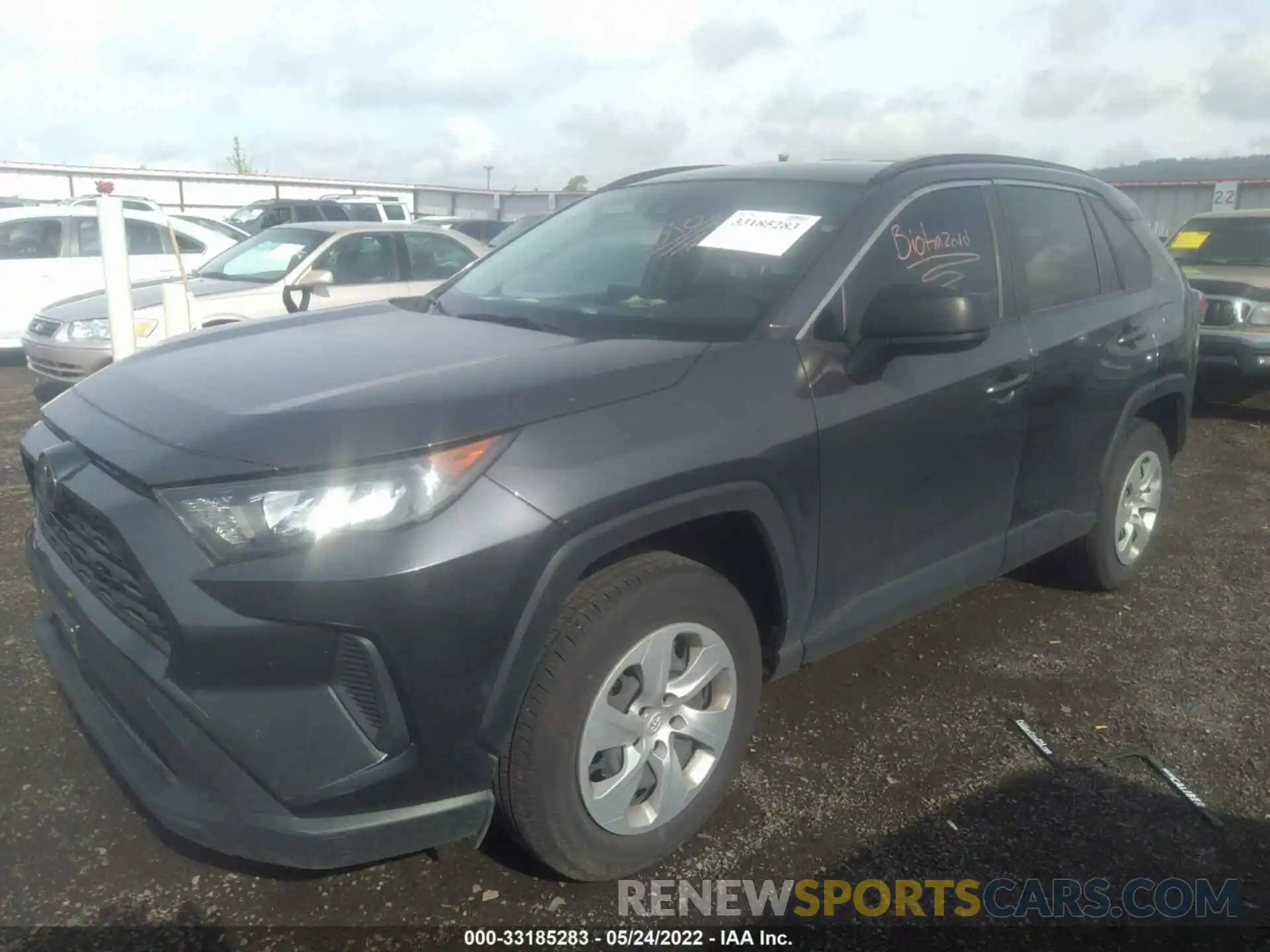 2 Photograph of a damaged car JTMF1RFV7KJ011623 TOYOTA RAV4 2019