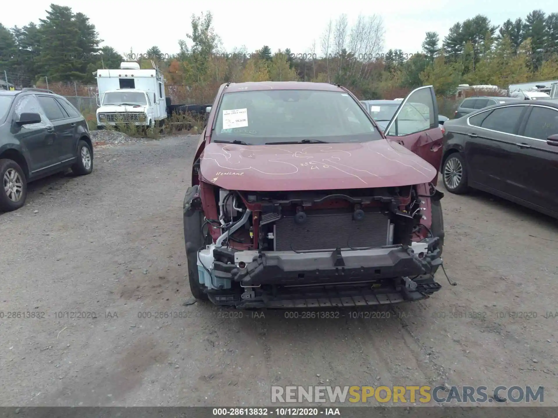 6 Photograph of a damaged car JTMF1RFV7KJ012920 TOYOTA RAV4 2019