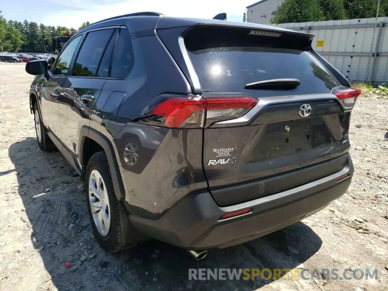 3 Photograph of a damaged car JTMF1RFV7KJ013632 TOYOTA RAV4 2019