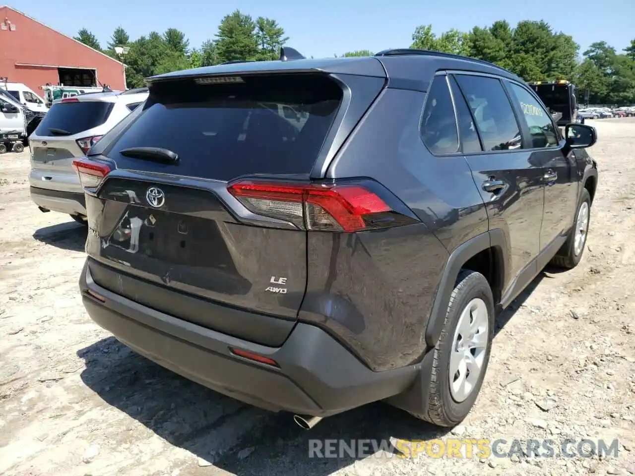 4 Photograph of a damaged car JTMF1RFV7KJ013632 TOYOTA RAV4 2019