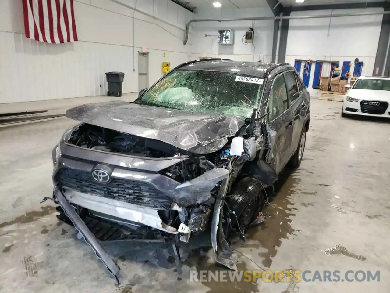 2 Photograph of a damaged car JTMF1RFV7KJ024565 TOYOTA RAV4 2019