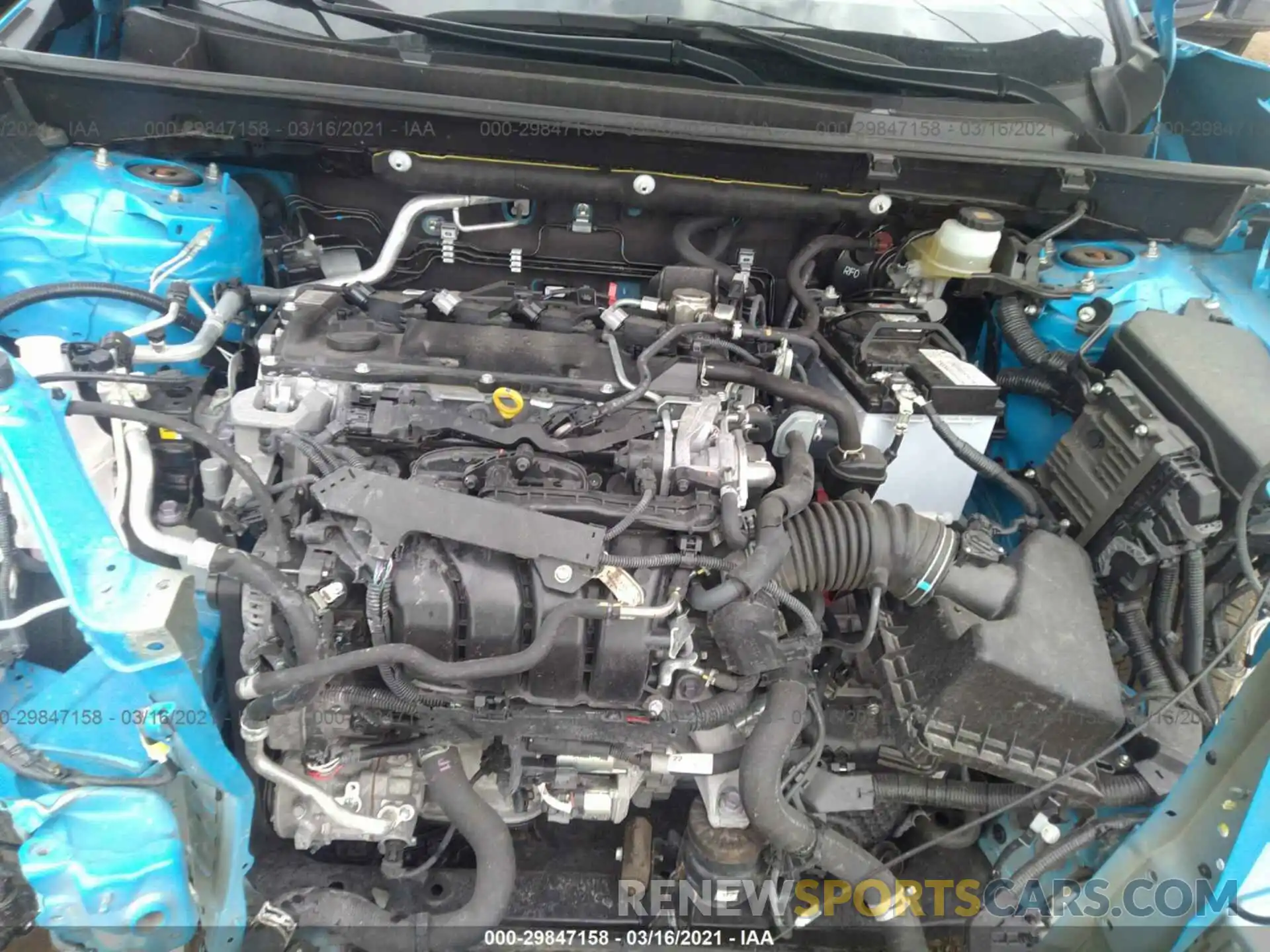 10 Фотография поврежденного автомобиля JTMF1RFV8KD002444 TOYOTA RAV4 2019