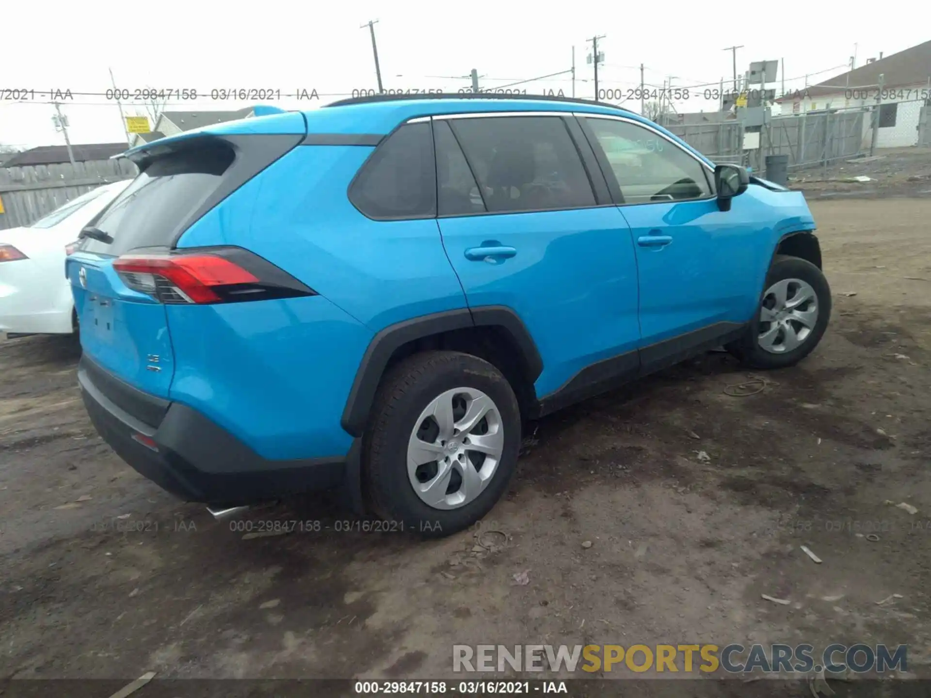 4 Photograph of a damaged car JTMF1RFV8KD002444 TOYOTA RAV4 2019