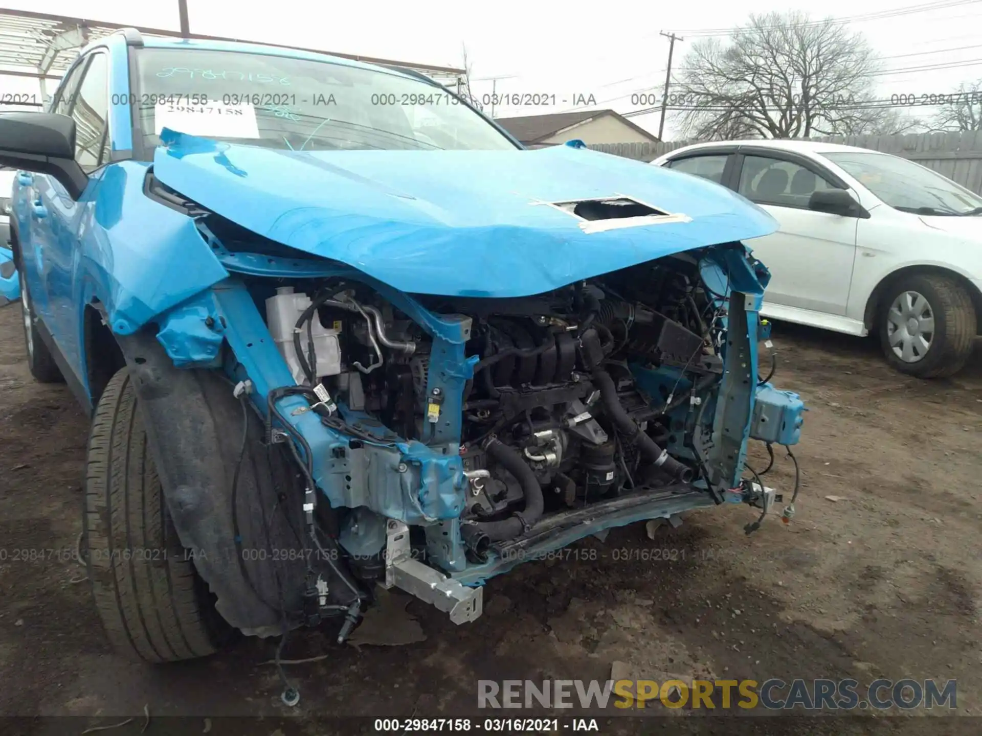 6 Photograph of a damaged car JTMF1RFV8KD002444 TOYOTA RAV4 2019