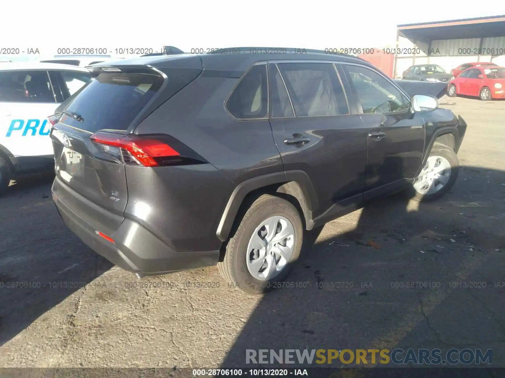 4 Фотография поврежденного автомобиля JTMF1RFV8KD042281 TOYOTA RAV4 2019