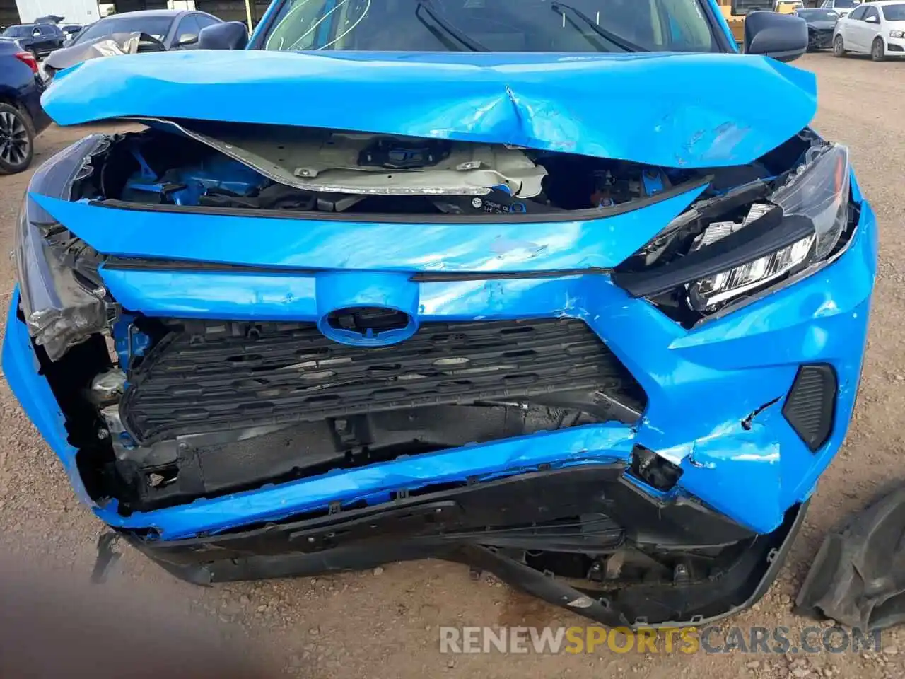 9 Photograph of a damaged car JTMF1RFV8KD500725 TOYOTA RAV4 2019