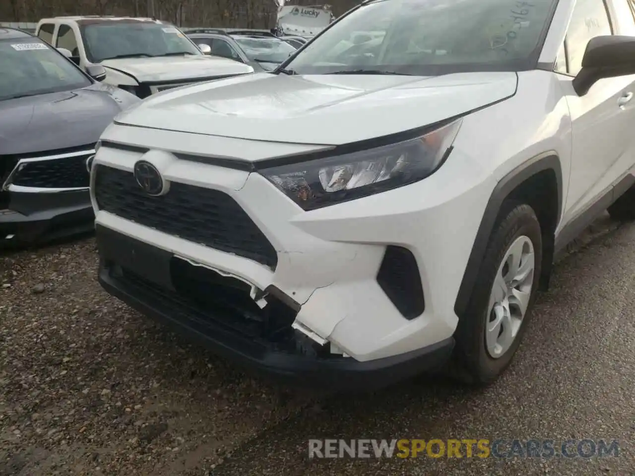 9 Photograph of a damaged car JTMF1RFV8KD508517 TOYOTA RAV4 2019