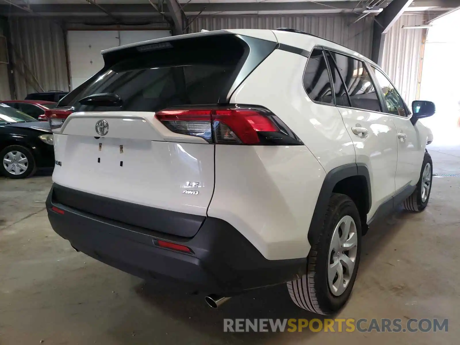 4 Photograph of a damaged car JTMF1RFV8KJ001800 TOYOTA RAV4 2019