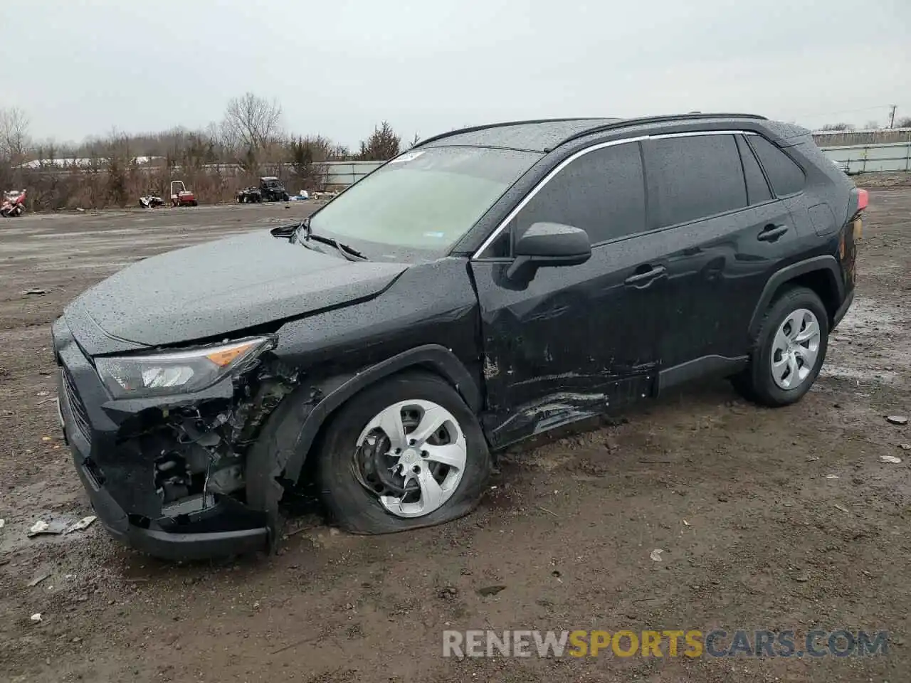 1 Photograph of a damaged car JTMF1RFV8KJ005295 TOYOTA RAV4 2019