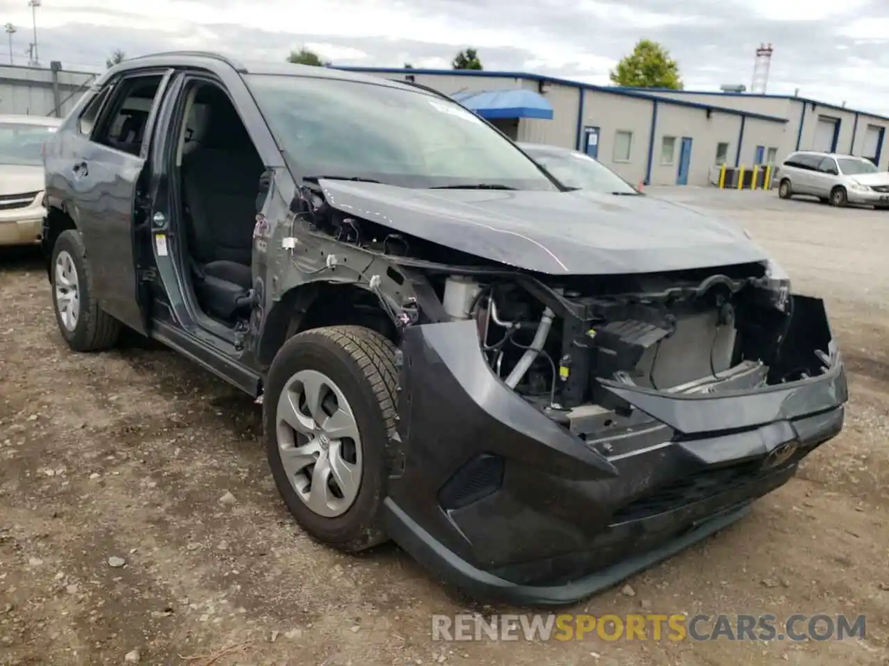 1 Photograph of a damaged car JTMF1RFV8KJ006138 TOYOTA RAV4 2019